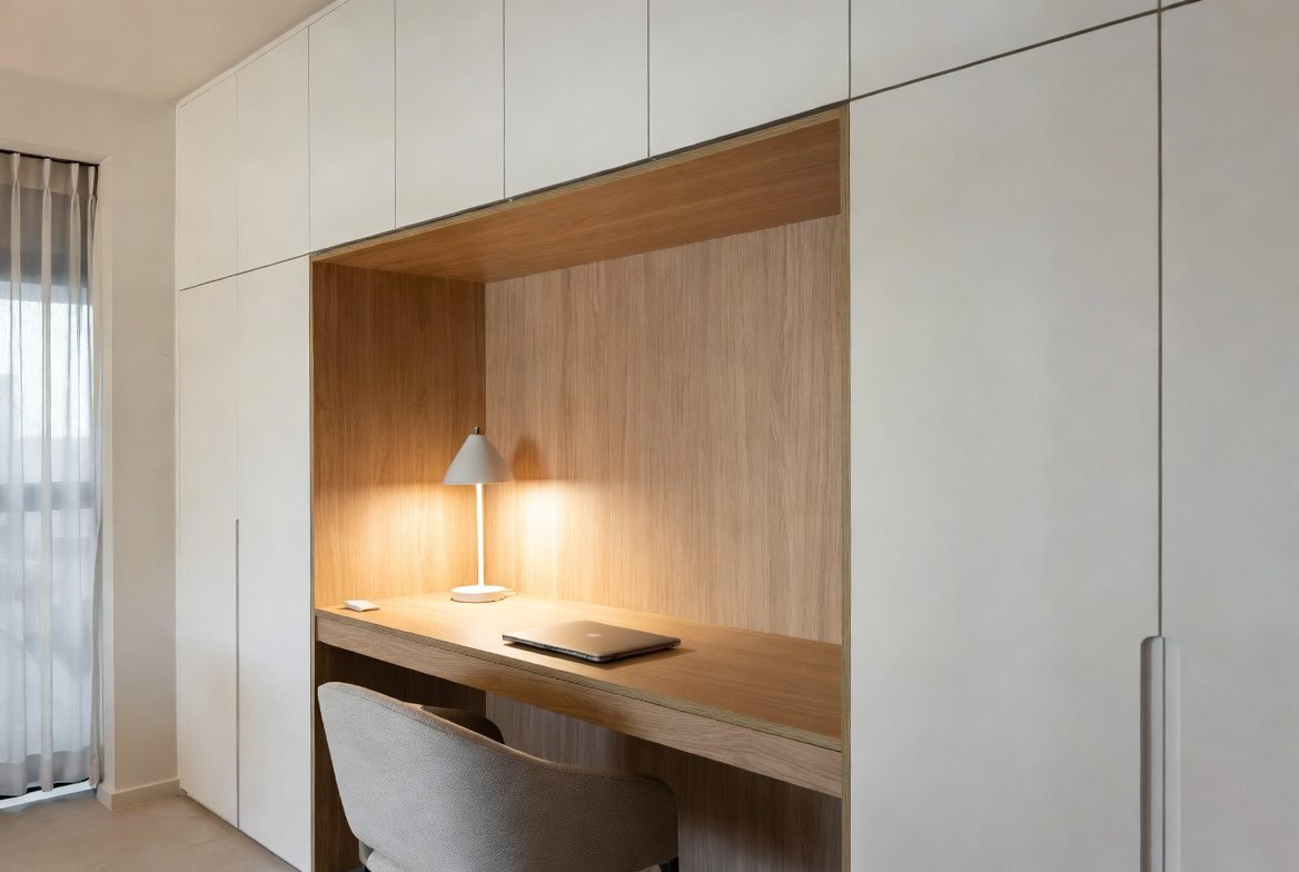 Desain interior apartemen fokus Vertikal