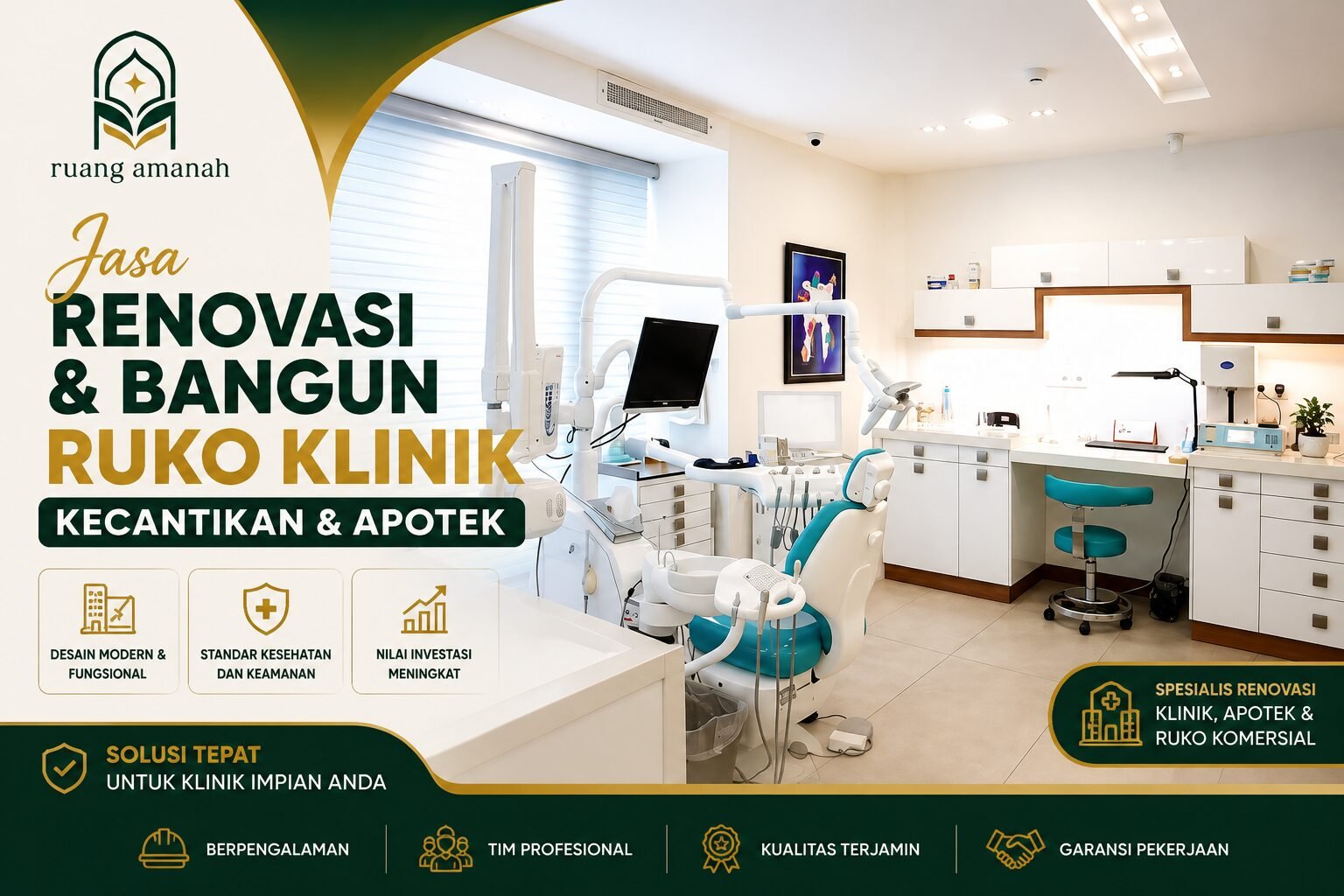 Bangun Ruko Klinik Grand Galaxy Bekasi