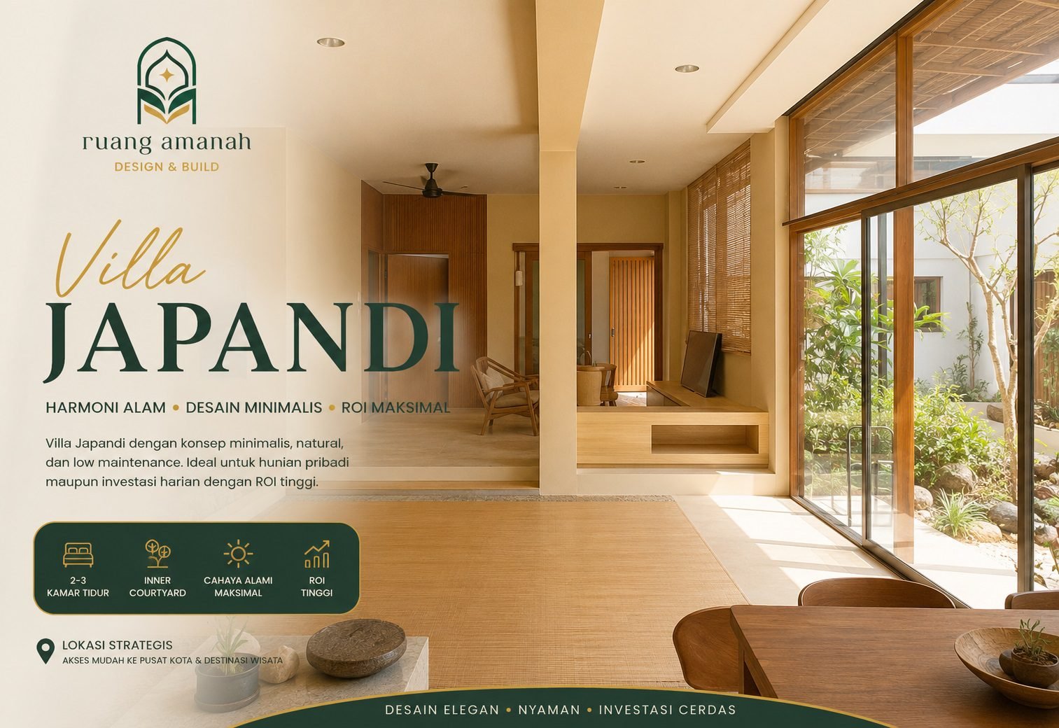 Villa Japandi Airbnb Bogor