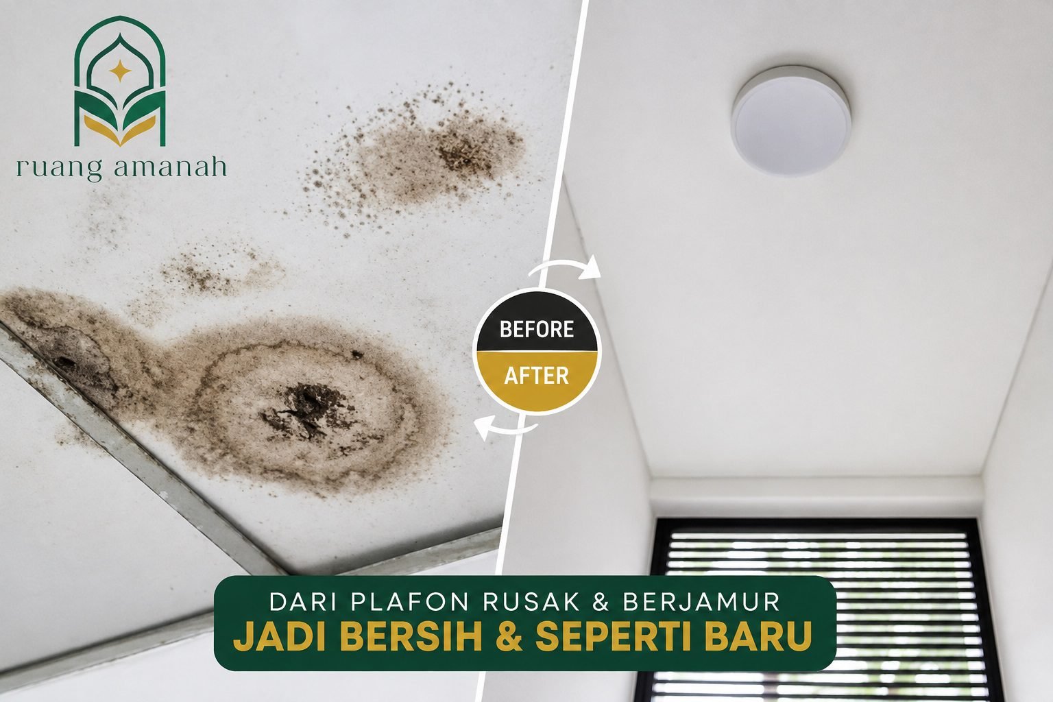 Perbaikan Plafon Bocor