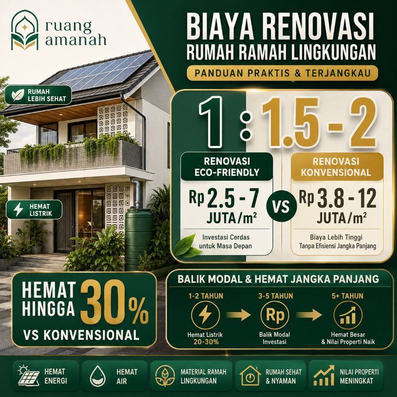 Renovasi Rumah Eco Friendly