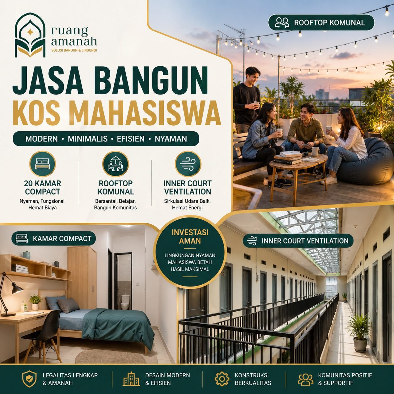 Kos Mahasiswa Depok