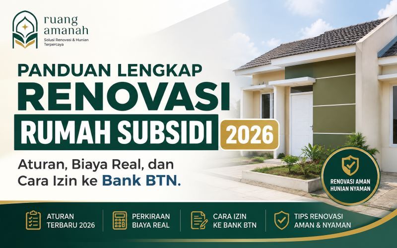 Renovasi Rumah Subsidi