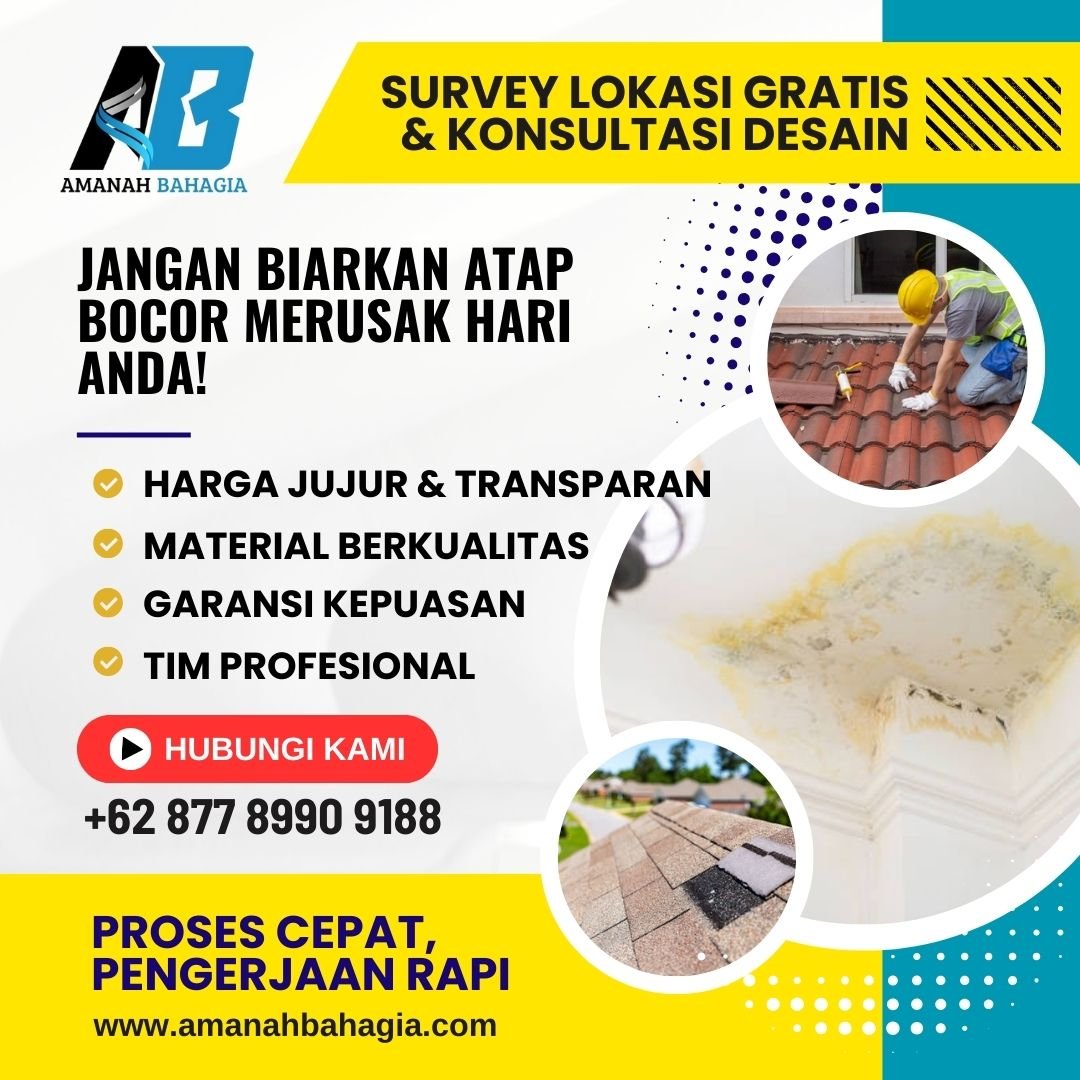 Jasa Perbaikan Atap Profesional