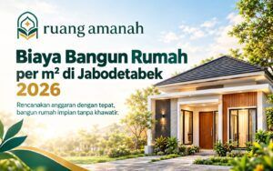 biaya bangun rumah per meter
