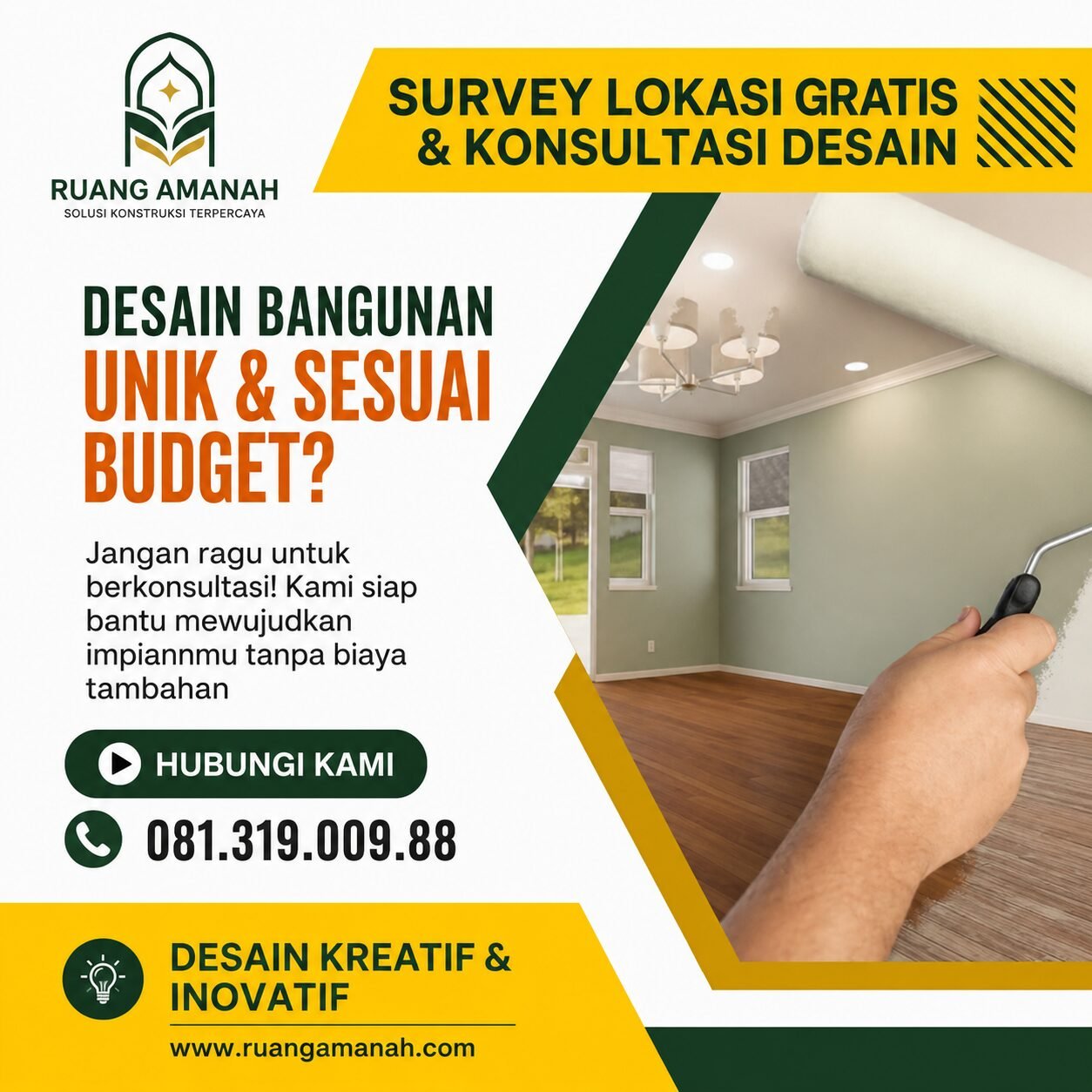 Jasa Desain Interior Bangunan Profesional