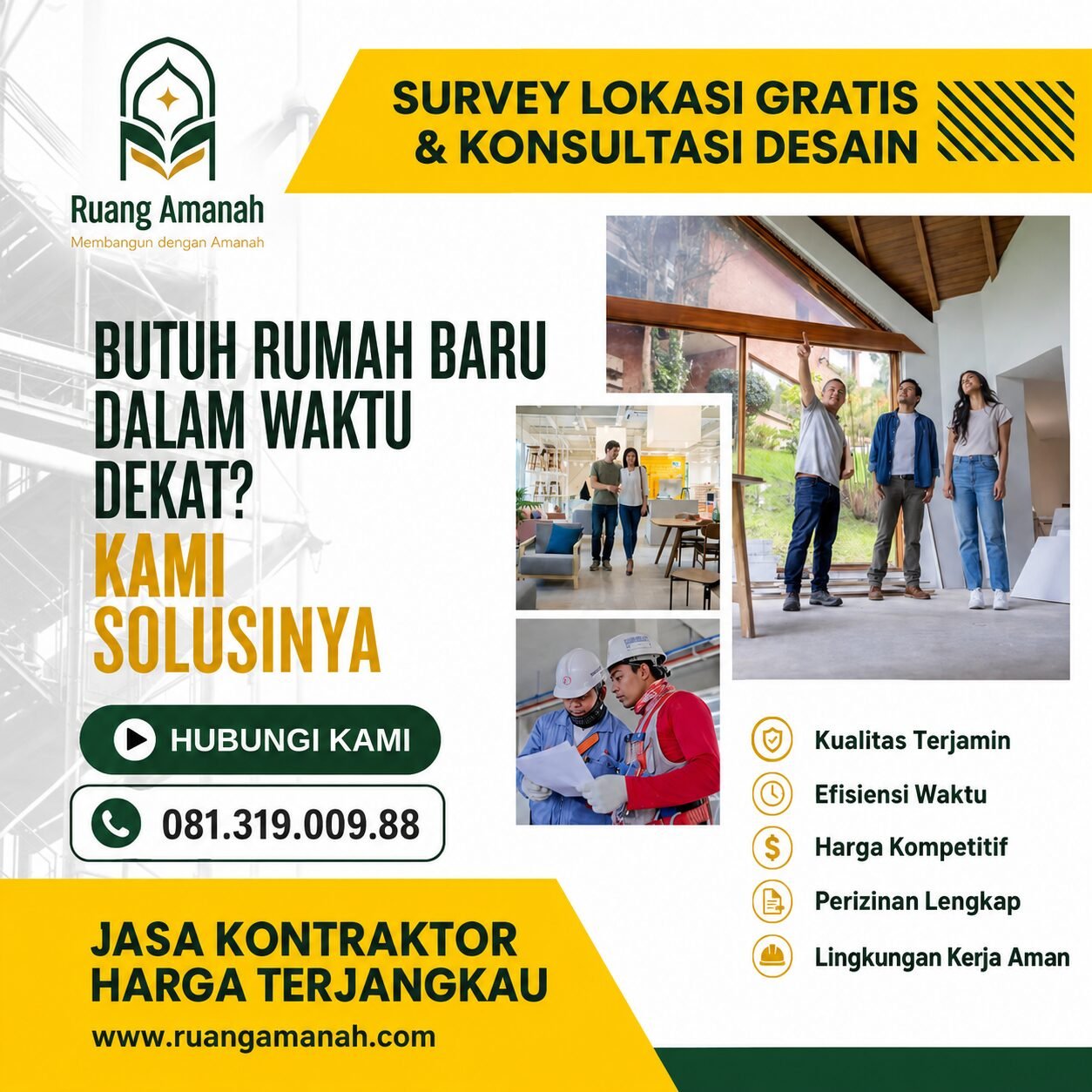 Jasa Bangun Rumah - Ruang Amanah