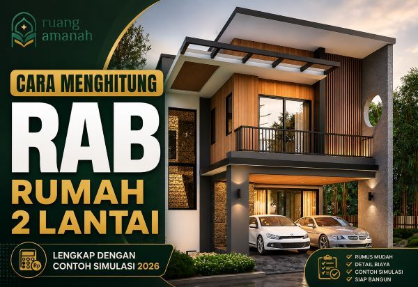Cara Menghitung RAB Rumah 2 Lantai