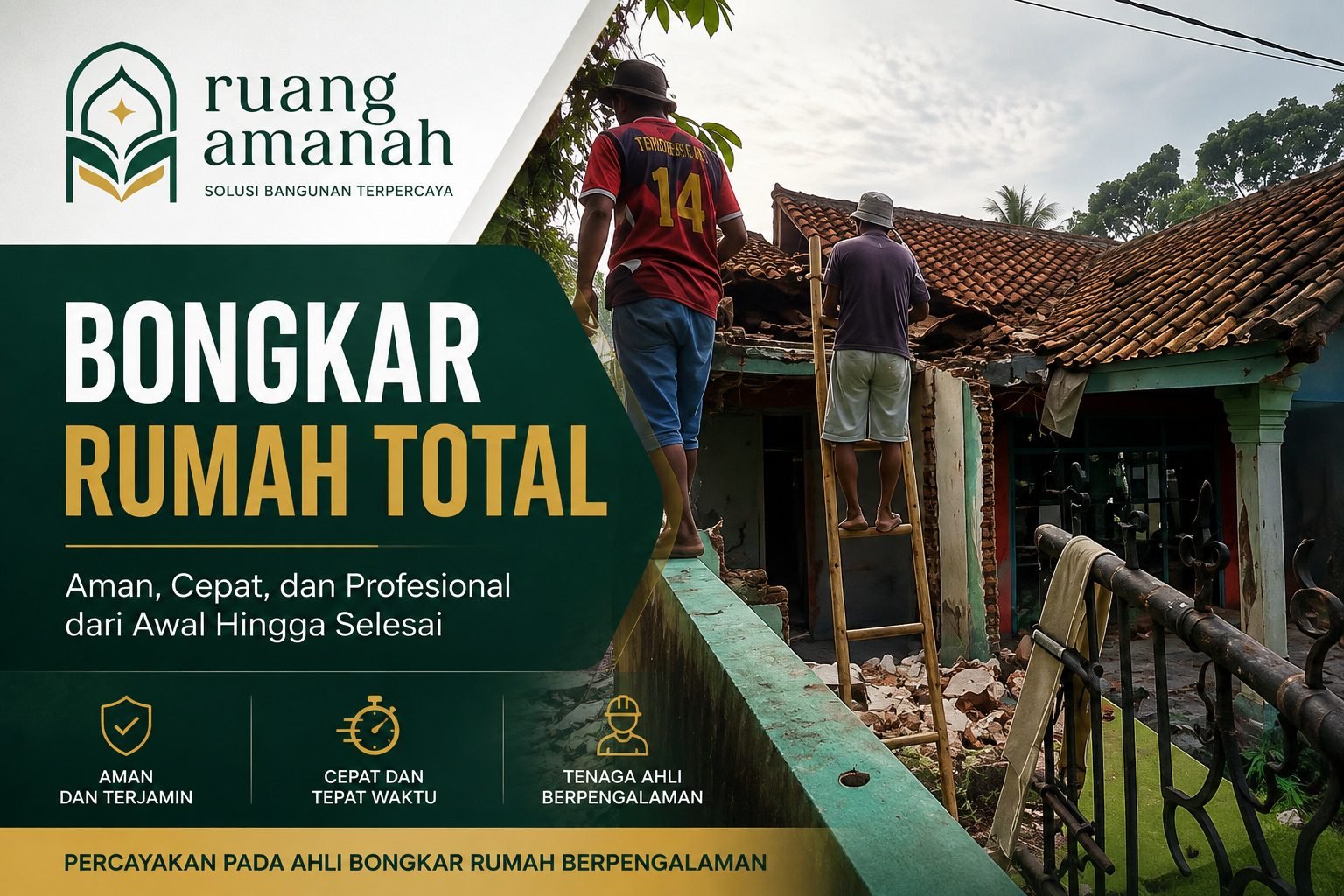 Bongkar Rumah Manual Jakarta