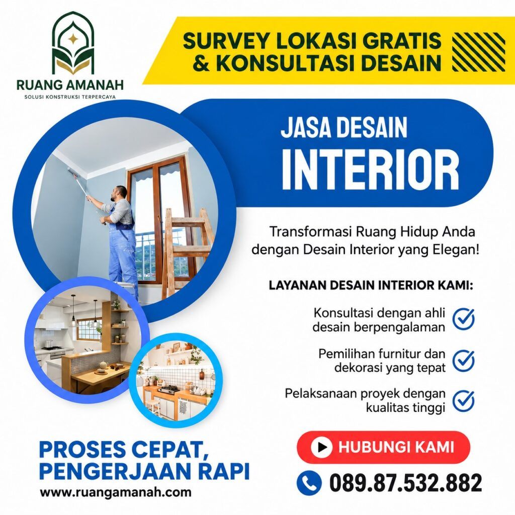 jasa desain interior rumah profesional