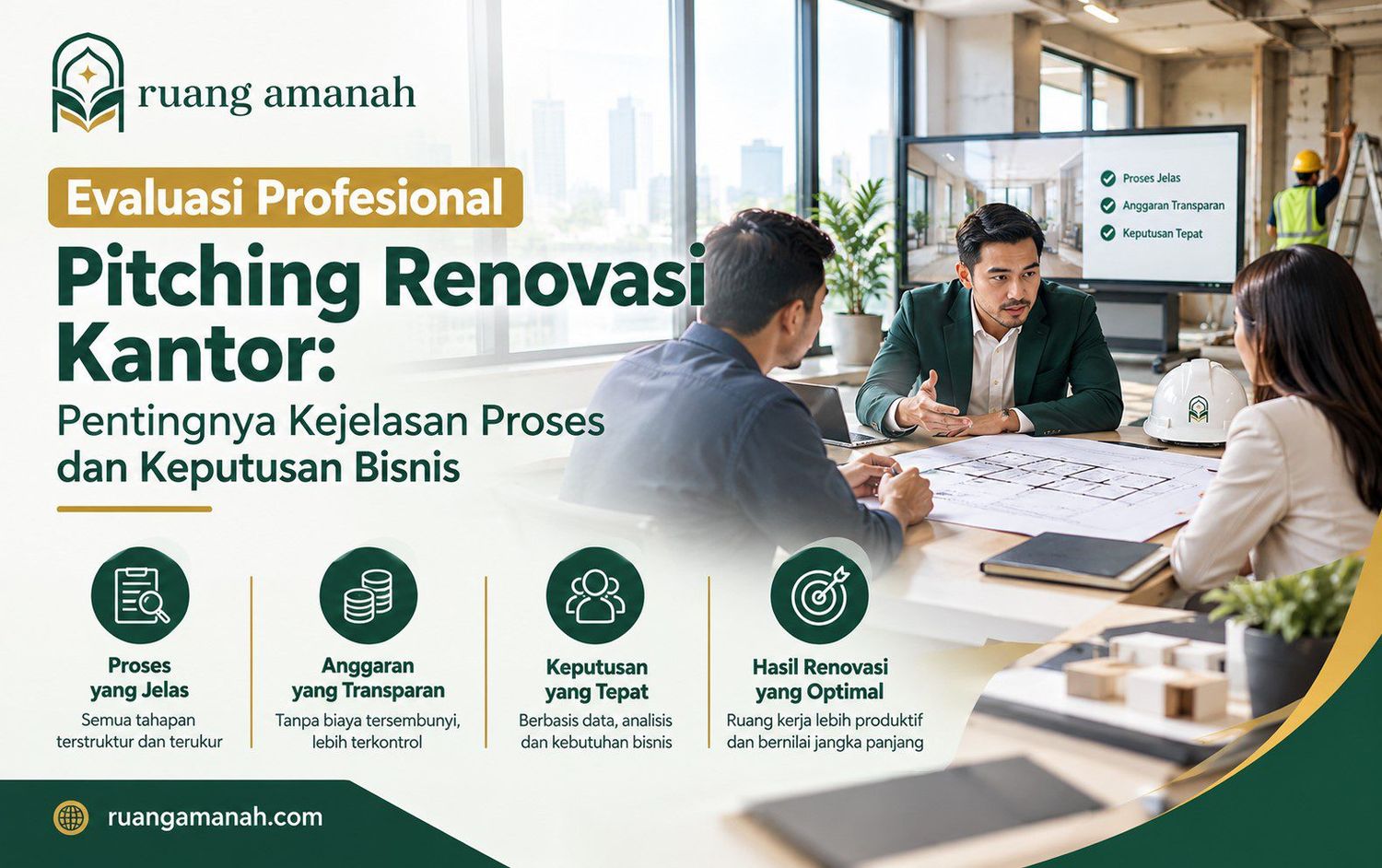 pitching renovasi kantor