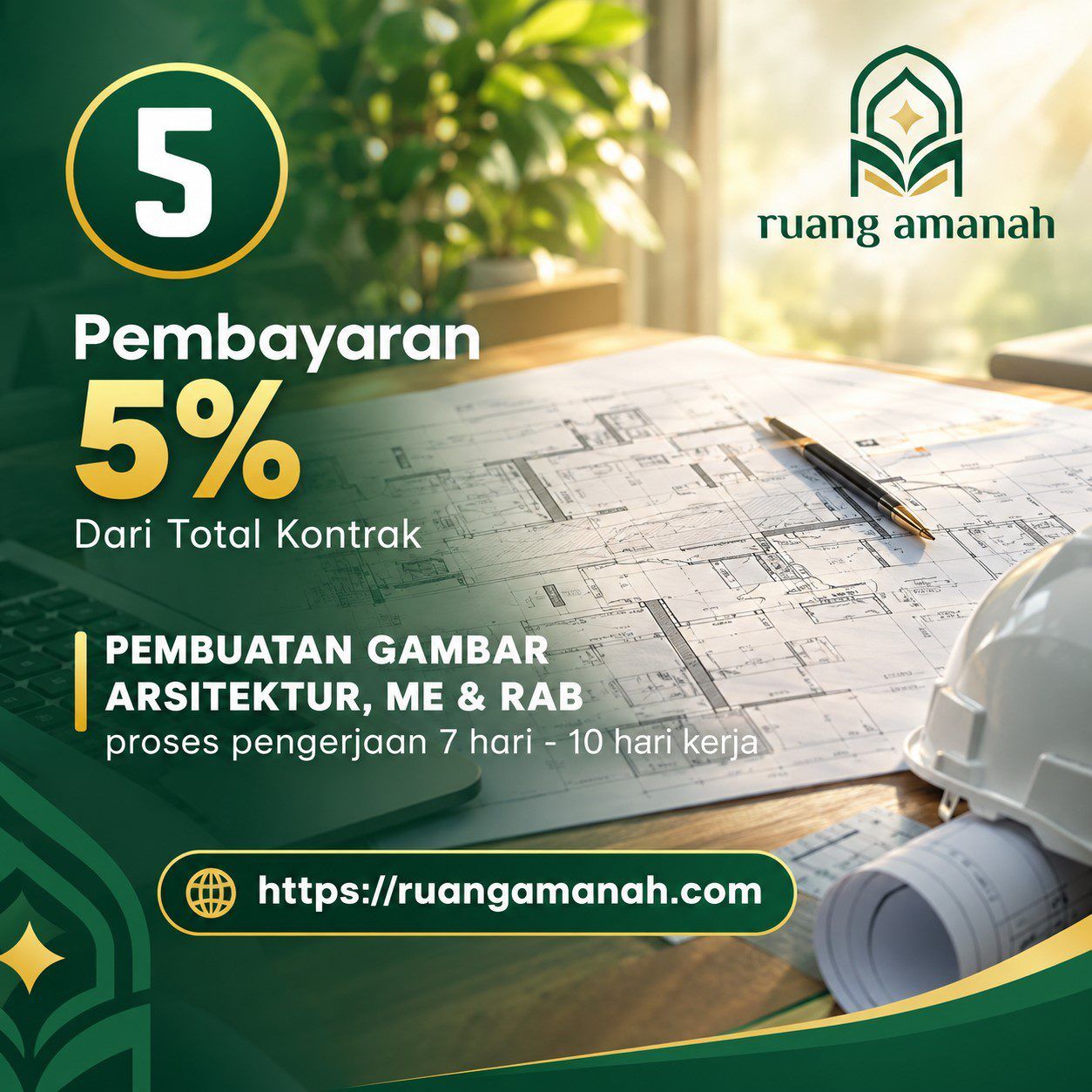 gambar arsitek ruangamanah