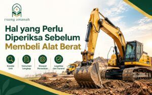 hal yang perlu diperiksa sebelum membeli alat berat